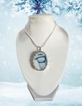 Blue Bird Pendant and 18 inch chain